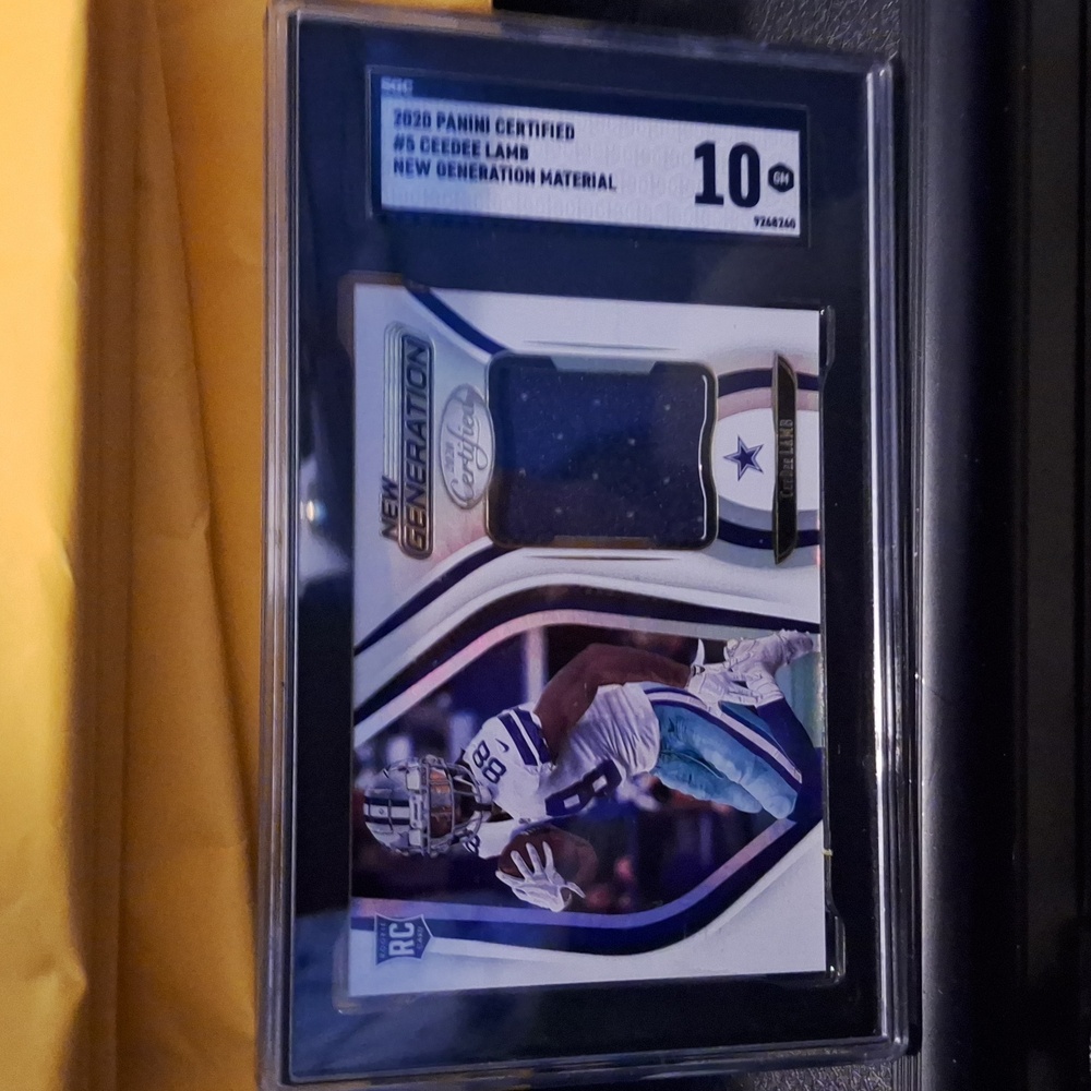 Ceedee Lamb rookie patch!!